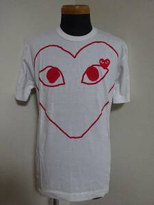 未使用 PLAY COMME des GARCONS プレイ コムデギャルソン Tシャツ M