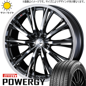 新品 カローラ スイフト ヤリス 185/60R15 ピレリ パワジー レオニス RT 15インチ 5.5J +42 4/100 サマータイヤ ホイール 4本SET