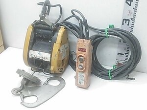 (1円スタート！) RYOBI リョービ 小型ウインチ WI-61C 耐荷重60kg 揚程20m リモコン付き A2095