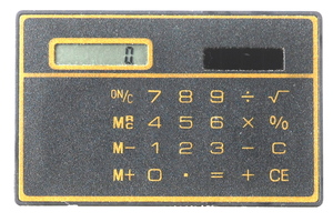 [Delivery Free]1980-90s? Tournament Prize Gift? No Brand Solar Cell Calculator 太陽電池計算機 大会プライズ粗品 ノーブランド