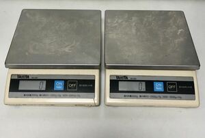 BIG SALE ★★おすすめ★★ TANITA USED SCALE KITCHEN タニタ キッチン はかり 業務用 防滴 卓上スケール 5kg KD-200 全体で2つ中古です。