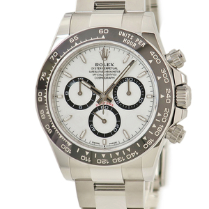 【3年保証】 ロレックス コスモグラフ デイトナ 126500LN 未使用 ランダム番 白 パンダダイヤル 自動巻き メンズ 腕時計