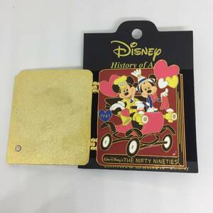 ♪ ディズニー ピンバッジ History of Art The Nifty Nineties Mickey & Minnie ミッキー ミニー 2002年 2900個 新品 Mickey & Pals shop