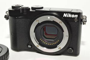 【極上品】 Nikon ミラーレス一眼 Nikon1 J5 ボディ ブラック J5BK　#7046