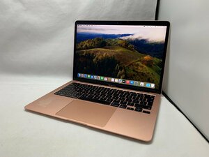 １円スタート！！ Apple MacBook Air A2337 (M1, 2020) UKキーボード ゴールド [Nmc]