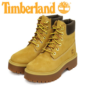 Timberland (ティンバーランド) A5RJD HRTG PLTFRM 6IN WP 6インチプレミアムウォータープルーフ プラットフォーム ブーツ レディース Whea