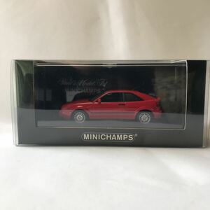 MINICHAMPS 1/43 Volkswagen VW corrado G60 1990 レッド 赤 フォルクスワーゲン コラード ミニチャンプス PMA 旧車 ミニカー モデルカー