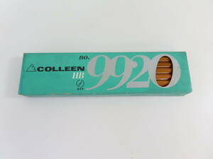 KM-29【 COLLEEN 】 コーリン鉛筆 no.9920 HB 1ダース デッドストック品 当時物 現状品 未使用