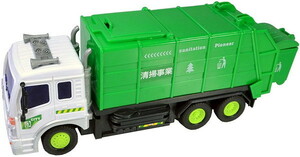 童友社 はたらく車両 ゴミ収集車 27MHz 完成品ラジコン 電動R/C　送料無料
