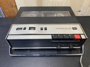 東芝 TOSHIBA テープレコーダー Handy Ace DELUXE ハンディエースデラックス GT-611P 昭和レトロジャンク品