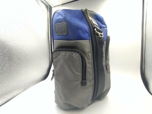 美品 TUMI/トゥミ ワンショルダーボディバッグ 22318GAH グレー×ブルー