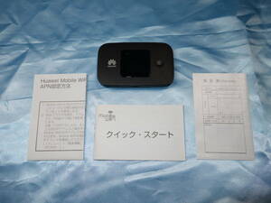 ジャンク品/Wi-Fiルーター/huawei mobile wifi e5377/ブラック