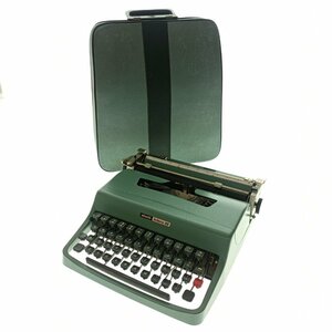 olivetti lettera オリベッティ レッテラ 32 スペイン製 ヴィンテージ タイプライター 専用ケース アンティーク レトロ 現状 中古