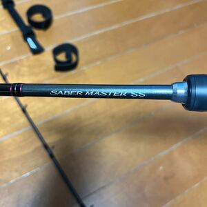 新品未使用　シマノ　SABER MASTER ＳＳ　テンヤロッド　海用　船　タチウオ　右手用