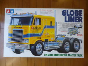 希少・新品・未組立／1/14　タミヤ RC　グローブライナー　1台／TAMIYA GLOBE LINER トレーラーヘッド ITEM56304