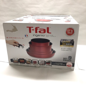 未使用 T-fal インジニオネオＩＨ ルビーエクセレンス セット9 ガス IH対応 L66392 [jgg]