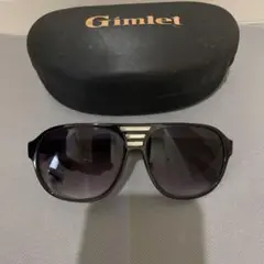 Gimlet ギムレット　黒　ブラック　ティアドロップ　サングラス