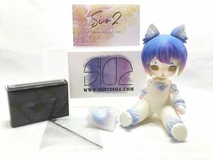 SiO2Doll　猫　猫耳付　アイ・シッポ付属　※補足欄参照　ドール　同梱OK　1円スタート　★S