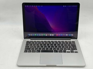 ★充放電回数：123★ MacBook Pro (Retina, 13-inch, 2015) A1502 Core i5/1.7GHz RAM:8GB/SSD:128GB 2,560 x 1,600 シルバー