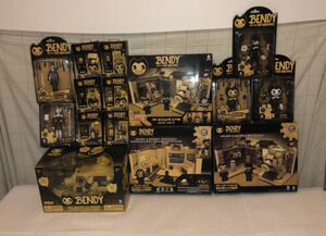 Bendy And The Ink Machine HUGE LOT Of Figures Buildable Sets Ink Slime Machine 海外 即決