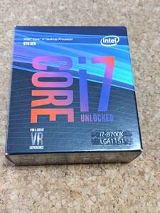 CPU Intel Core i7-8700k LGA1151