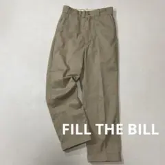 FILL THE BILL WORK TAPERED PANTS/パンツ