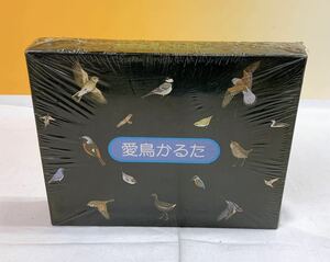 K5-W4/15 愛鳥かるた　箱入り　未開封　日本鳥類保護連盟　サントリー株式会社