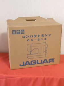 動作確認　JAGUAR ジャガー コンパクトミシン CS-313 ホワイト 裁縫 手工芸 ハンドクラフト