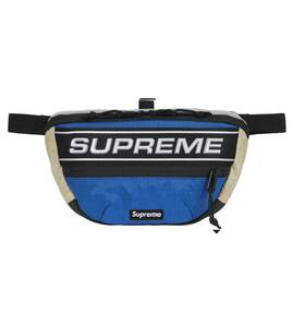 【新品未使用】23AW 24 新品 SUPREME シュプリーム WAIST BAG ウェストバッグ 鞄 かばん BLUE ブルー 青色 即決早い者勝ち