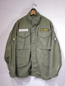 レア 60s 65年製 ビンテージ US ARMY M-65 COTTON SATEEN OG-107 フィールド ジャケット 1st 最初期 アルミジップ フルパッチ S-R 70s USMC