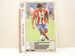 Panini WCCF 2006-2007 白 セルヒオ・アグエロ　Sergio Kun Aguero 1987 Argentina　Atletico Madrid Spain La Liga 06-07