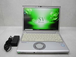 ☆1円☆第8世代☆CF-SV7RDCVS☆累積6650☆高解像度1920×1200☆Core i5 1.70GHz/8GB/SSD256GB/無線/Bluetooth/カメラ/Office/DtoD領域☆