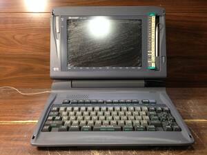 Jさ754　SHARP　シャープ　液晶ワープロ　書院　WD-X870　ジャンク品