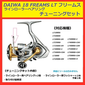 △ 送料込 DAIWA ダイワ 18 FREAMS フリームス 専用 ラインローラー ベアリングセット