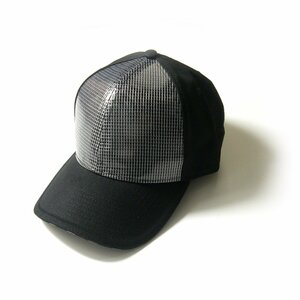 新品 HYDROGEN / ハイドロゲン / PVC / メッシュ / キャップ / PVC MESH CAP / ブラック / 黒 / フリーサイズ ★353225 ユニセックス 帽子