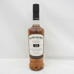 1円～【未開栓】BOWMORE ボウモア 12年 アイラ シングルモルト ウイスキー 700ml 40% 11559947 0430