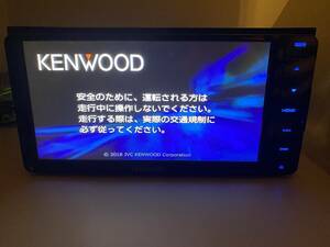 KENWOOD製　MDV-D505BTW 最新地図2024年春版に更新してます。　フルセグ　Bluetooth 動作確認済み