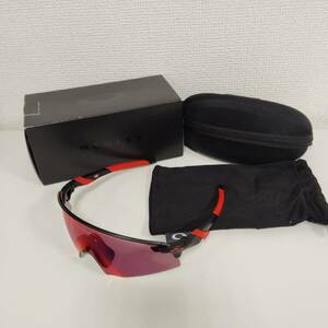 【F-14807】1円～ OAKLEY オークリー サングラス ENCODER（A） PRIZM ROAD 色:MATTE BLACK 品番:0OO9472F 箱・ケース付き 中古品