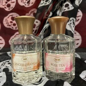 SABON サボン ジンジャーオレンジ ローズティー 香水 80ml セット