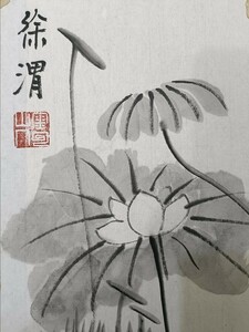 旧藏 中国の明代の書画家 徐渭 『書画集』冊頁 手描き 画帳 画集 画帖 中国古画 中国書画 書道 書法 水墨中国画 中国美術 賞物 YK20