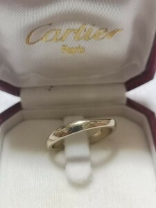 カルティエ指輪 リング結婚指輪地金ホワイトゴールド54