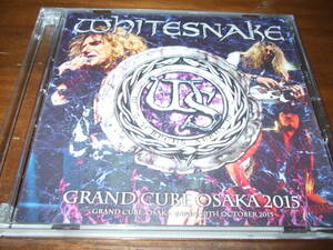 WHITESNAKE《 Grands Cube Osaka 2015 》★ライブ２枚組