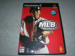 ★☆ＰＳ２　ＭＬＢ　２００３☆★