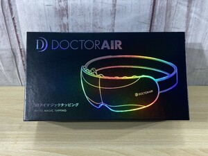 【未使用】DOCTOR AIR　ドクターエアー　3Dアイマジックタッピング　Model：REM-05　ブラック　目元ケア　充電式アイウォーマー　42822L