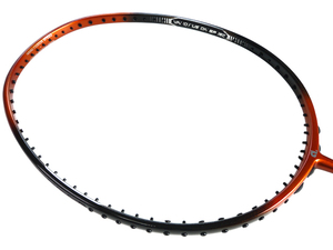 ◆apacs◆NANO FUSION SPEED 722 METALLIC ORANGE◆6U超軽量◆Hi-SPEED◆MAX30LBS◆バドミントンラケット◆メタリックオレンジ◆橙