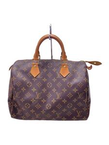 LOUIS VUITTON◆1)スピーディ30_モノグラム・キャンバス_BRW/PVC/BRW