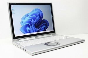 1円スタート ノートパソコン Windows11 2in1PC 第7世代 Core i5 Panasonic レッツノート CF-XZ6 Windows10 SSD256GB メモリ8GB タッチ