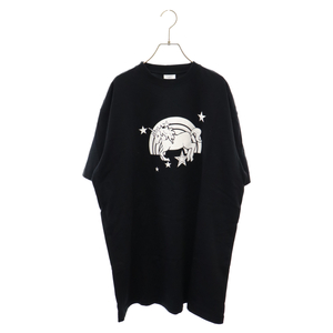 VETEMENTS ヴェトモン 21SS Magic Unicorn Tee マジックユニコーン 半袖Tシャツ ブラック UE51TR390B