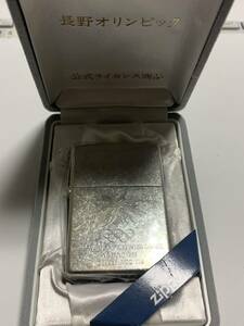 1996年　長野オリンピック　公式　ZIPPO　未使用　