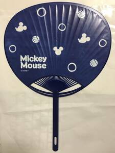 【うちわ】Disney Mickey Mouse/ミッキーマウス & 第一生命の非売品の団扇　中古